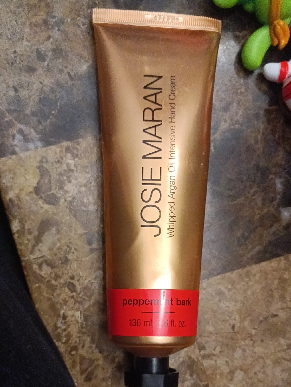 Josie Maran Whipped Argan Oil Intensive Hand Cream in the Peppermint Bark scent